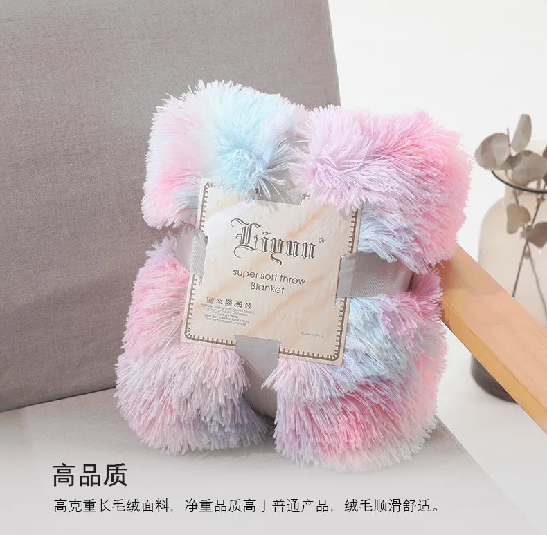 Large Faux Fur Blankets, Super Soft