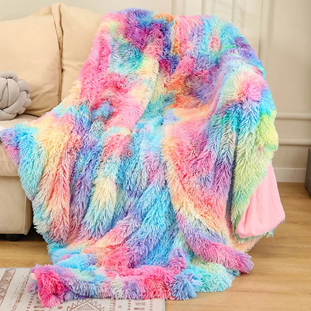 Large Faux Fur Blankets, Super Soft
