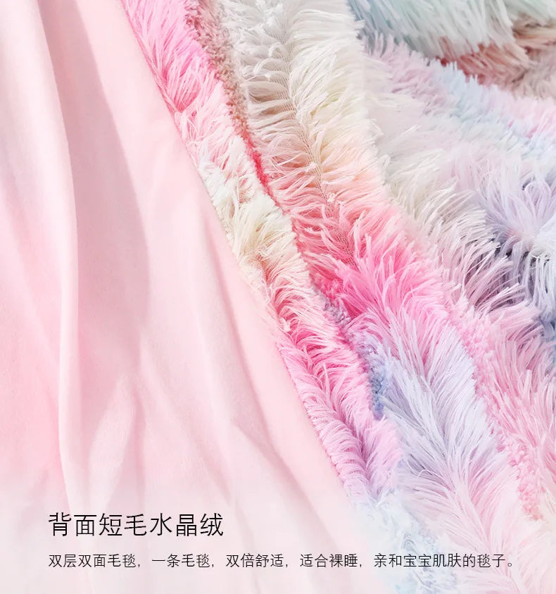 Large Faux Fur Blankets, Super Soft