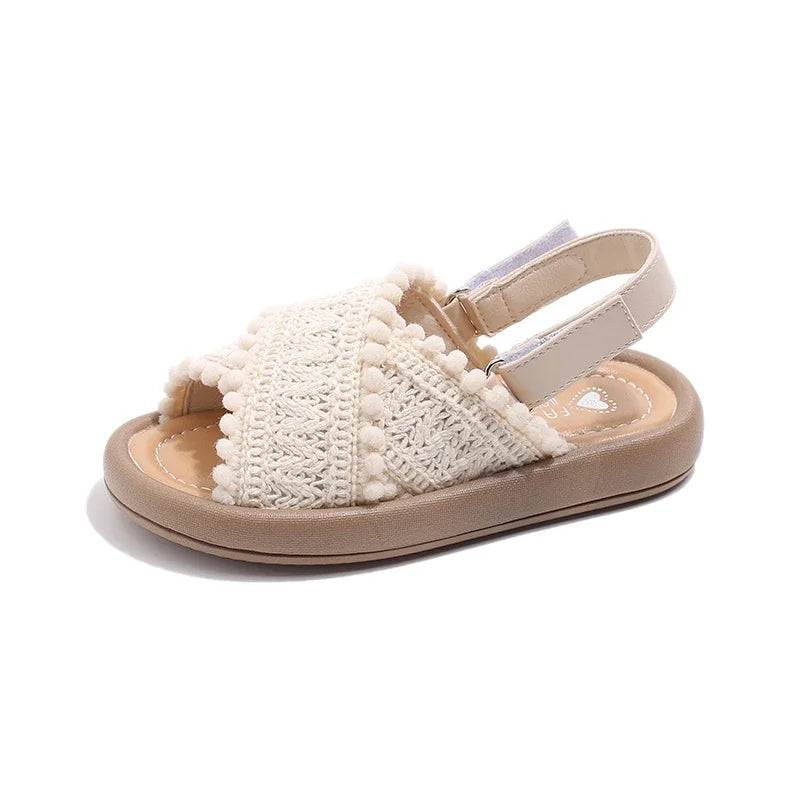 Girls Beach Beige Sandals