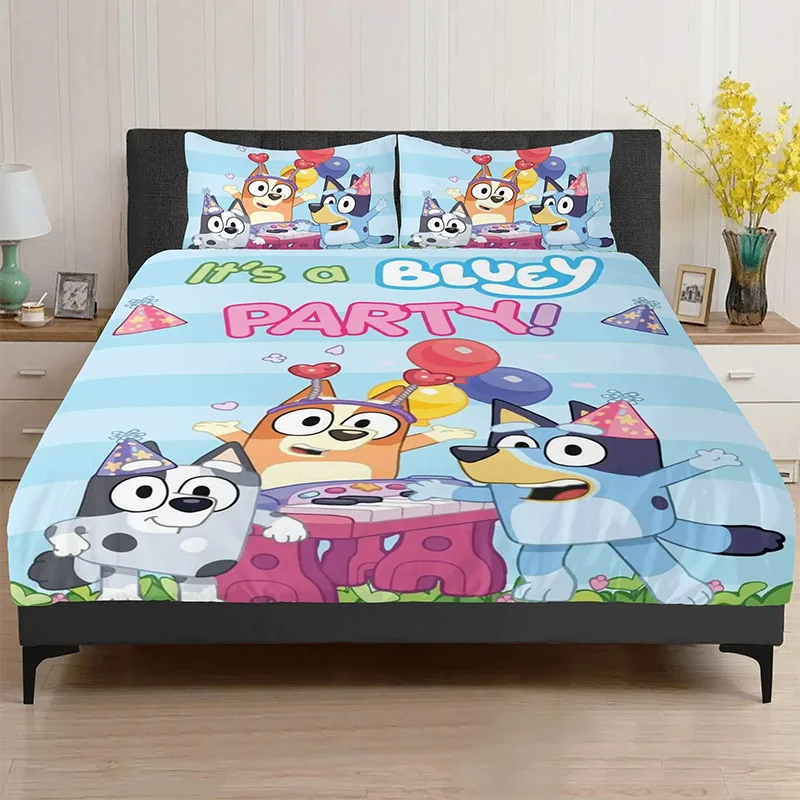 Bluey Party Duvet Cover Set