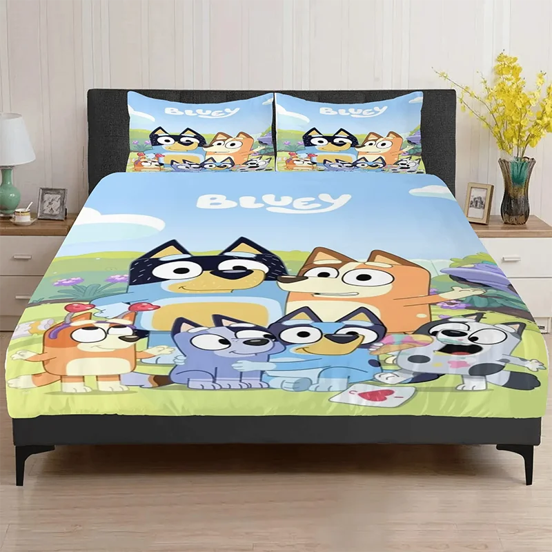 Bluey Full Fam Duvet Cover Set